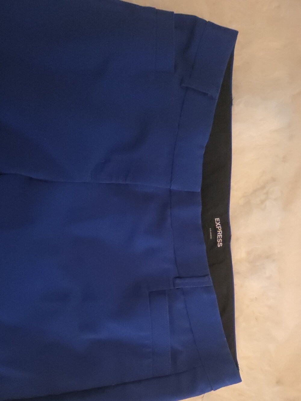 Express Royal Blue Men's Dress Pants